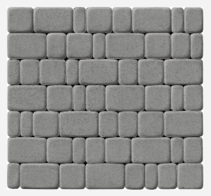 Бруківка Старе місто 4К-4 сірий